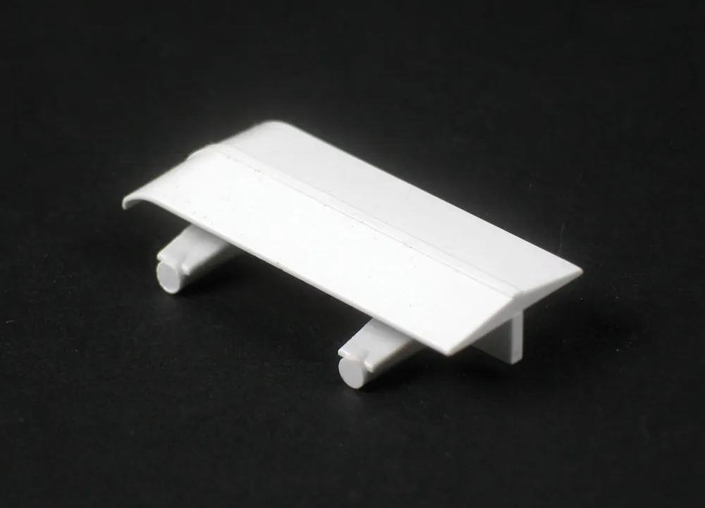 Fresh Stock Wiremold 5506B Non-Metallic Base Seam Clip Ivory For Use With 5500 Series Multiple-Channel Non-Metallic Surface Raceway