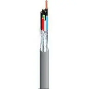 Stranded Bare Copper Shielded Low Voltage Power Limited Cable 18/6 500-ft Gray Bulk Order