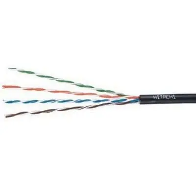 CAT5EPLENBLACK Plenum Rated Category 5e Cable Black New Arrival