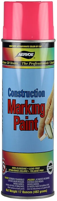 Dottie 249 Construction Making Paint Aerosol Can 20 oz Fluorescent Pink Hot Picks