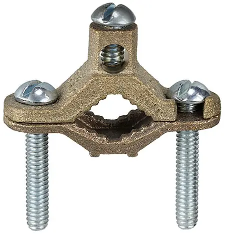 Dottie 25 Bronze Direct Burial Bare Ground Clamp 1/2 - 1-Inch Pipe 10-AWG Solid - 2-AWG Stranded Don’t Miss Out