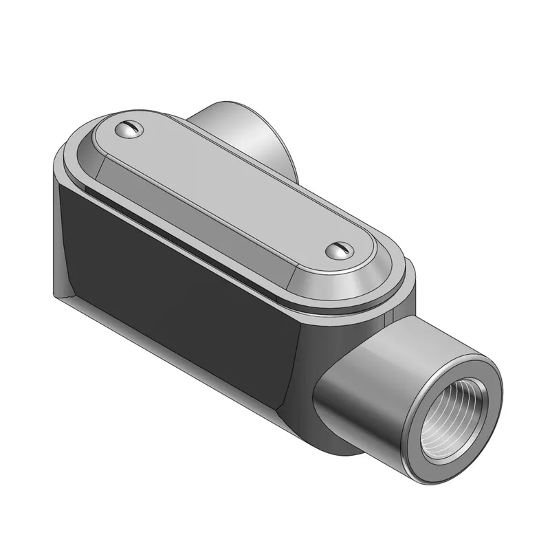Top Pick Thomas & Betts LL27CG-TB Gray Iron Type LL Pre-Assembled Conduit Body With Cover And Gasket 3/4-Inch