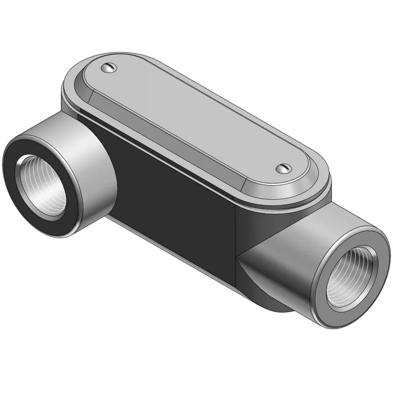 Thomas & Betts LR27CG-TB Grayloy-Iron Stamped Steel Cover Neoprene Gasket Type LR Pre-Assembled Conduit Body With Cover And Gasket 3/4-Inch BlueKot Markdown