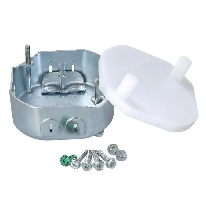 Westinghouse Lighting 0102000 Steel Heavy-Duty Dual Mount Saf-T-Box Support Box 3.63-Inch x 3.63-Inch x 1-1/2-Inch 15.5-Cubic-Inch Low Price
