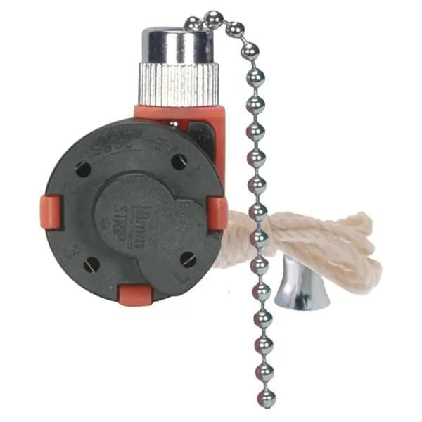 Deal Satco 80/1983 125/250-Volt 6-Amp at 125-Volt 3-Amp at 250-Volt 3-Speed Ceiling Fan Switch