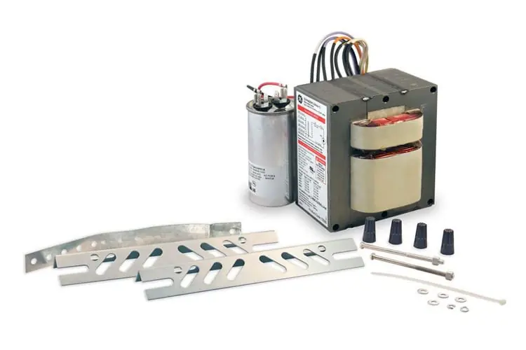 GE Lighting GES400MLTAA4-5-QUAD (1) 400-Watt High Pressure Sodium Magnetic Core And Coil HID Distributor Ballast Replacement Kit 120/208/240/277-Vo Original