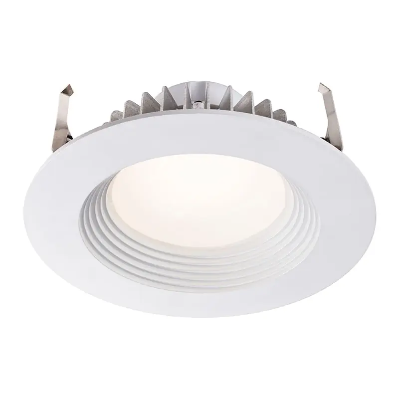 Lightolier CP6RB10930W Dimmable 6-Inch LED CorePro Down Light 120-Volt 90 CRI 3000K 1000-Lumens Powder Coated White Splay White Flange Limited Edition