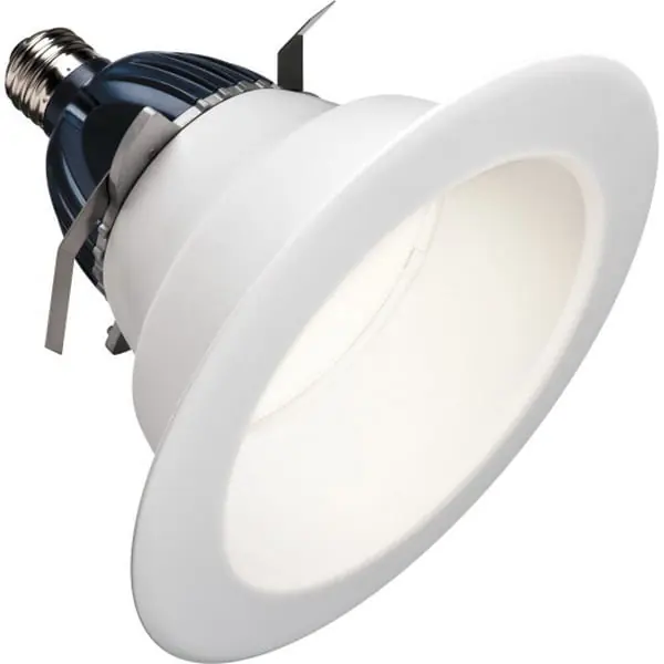 Cree LED Lighting CR6-625L-40K-12-E26 Dimmable LED Retrofit Down Light 90 CRI 4000K 625-Lumens White Best Seller