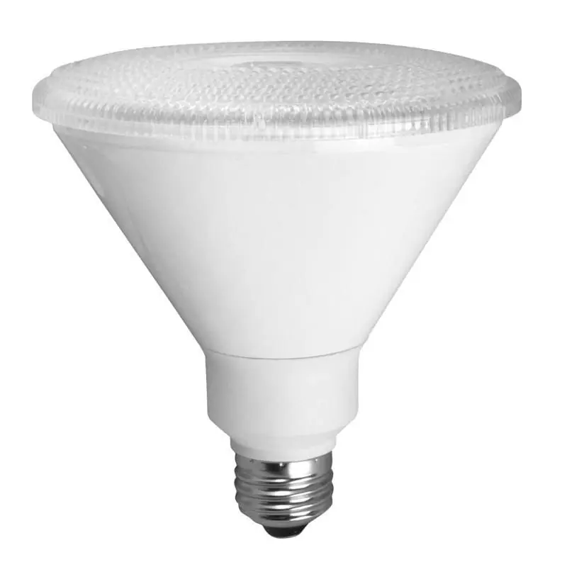 TCP L14P38D30KFLW Dimmable PAR38 Wet Location Smooth LED Lamp 14-Watt E26 Medium Base 1000-Lumens 82 CRI 3000K Halogen White Elite Free Shipping