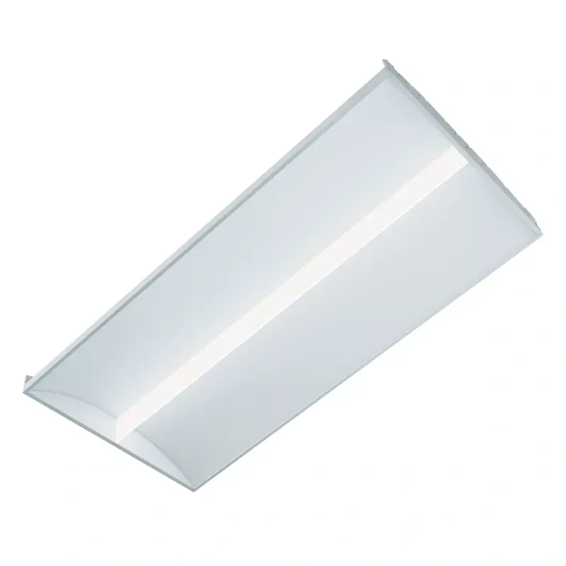 Worldwide Shipping Cooper Lighting 24SR-LD2-48-C-UNV-L835-CD1-U Dimmable Specification Grade LED Troffer 120 - 277-Volt >85 CRI 3500K 4800-Lumens High Reflectance Bak