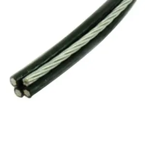 WAL-500-4-336.4GRND-ALUM-R-OH Stranded Aluminum Hurricane Code Quadruplex Overhead Service Entrance Cable With Ground 500-AWG Phase 336.4-KCMIL Gro Save Now