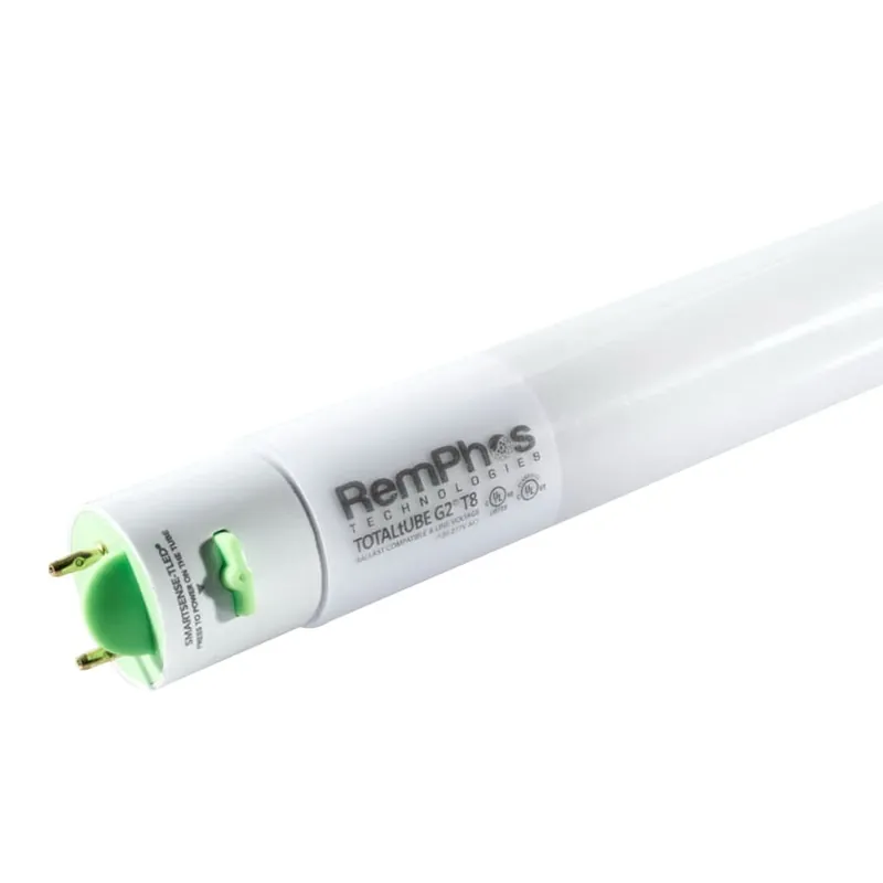 RemPhos Technologies RPT-TOTALTUBEG2-T8-24IN-4000K T8 LED Tube 9-Watt Medium 2-Pin Base 1250-Lumens 83+ CRI 4000K Cool White Totaltube G2 New Arrival