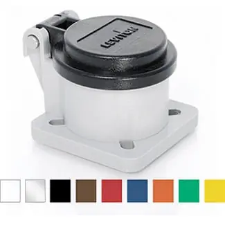 Leviton 16S31-UB Blue Thermoplastic Cam Receptacle Enclosure Rhino-Hide Wholesale