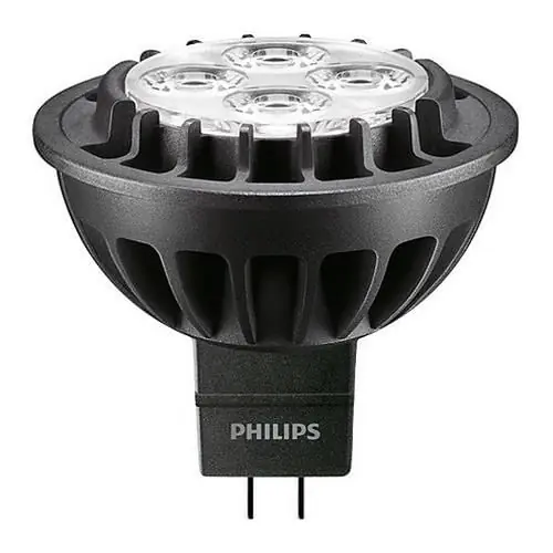 Free Shipping Philips Lighting 461574 Dimmable MR16 LED Lamp 7-Watt 2-Pin GU5.3 Base 530-Lumens 90 CRI 4000K Cool White
