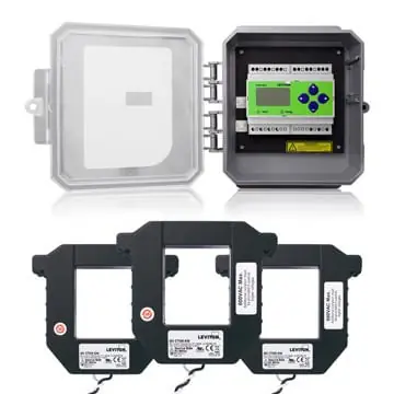 Authentic Leviton 4OUMR-4M 3-Phase 4000 Series ModBus Meter Kit 90 - 600-Volt 3-Amp VerifEye