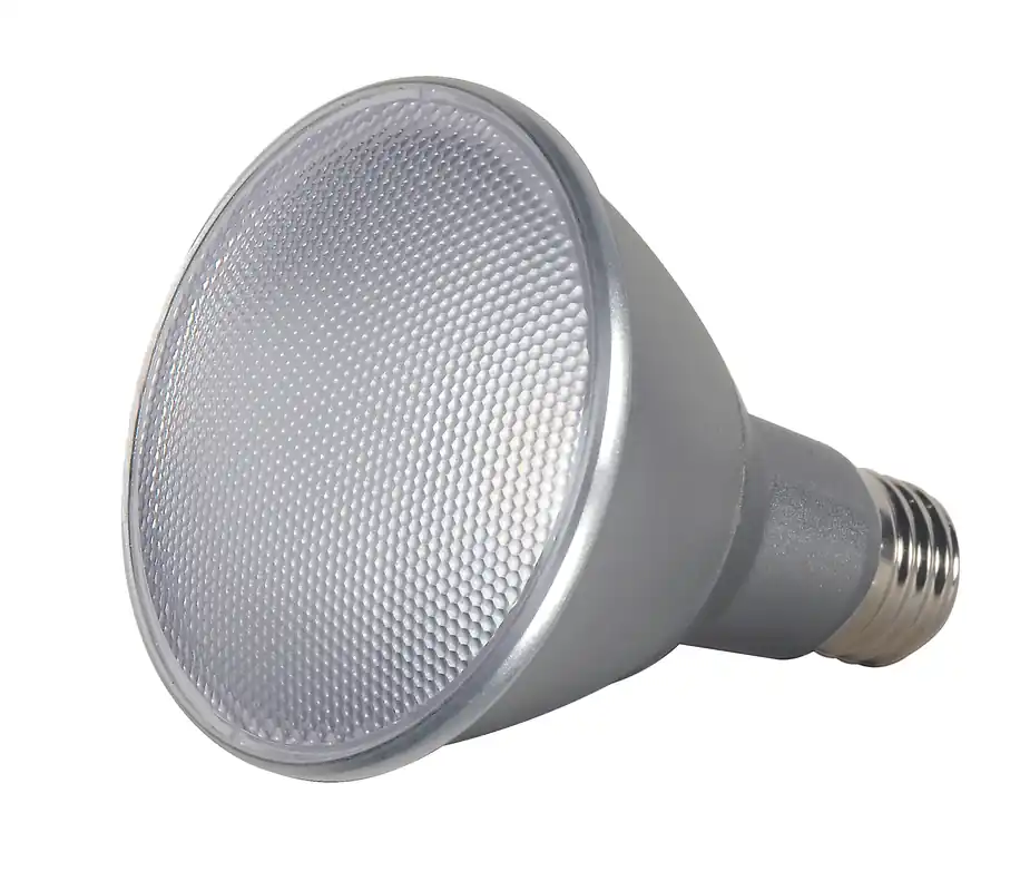 Satco S9429 Dimmable PAR30 Long Neck Parabolic Reflector LED Lamp E26 Medium Base 13-Watt 1000-Lumens 80 CRI 5000K Natural Light Direct From Manufacturer