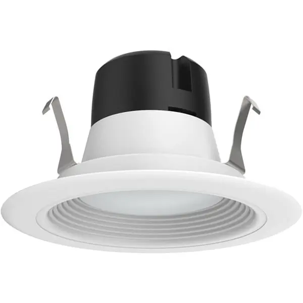 Satco S9460 Dimmable 4-Inch LED Retrofit Down Light 90 CRI 2700K 600 Lumens Modern