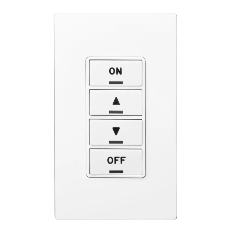 Leviton RLVSW-4LW 24-Volt DC 24-Milli-Amp 4 Button Low Voltage IRC Dimming Controller White Must Have