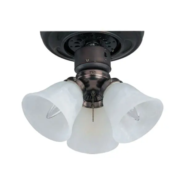 Maxim Lighting FKT207OI Ceiling Fan Light Kit 3-Light 60-Watt Oil Rubbed Bronze Basic-Max Modern