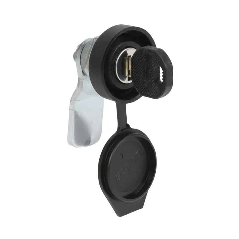 Worldwide Shipping Wiegmann N41214TBKL Matte Plated Steel 1 Latch Point Key Lock Kit With Dust Cover