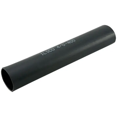 Discount Ilsco 21448 HSHW Series Heavy Wall Heat Shrink Tubing 48-Inch x 1.1-Inch Inner Adhesive Liner Black Utilco