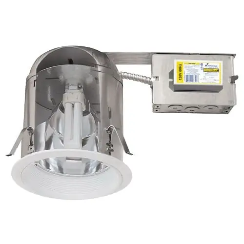 Don’t Miss Out Elco Lighting EL27RHE26ICA-7 6-Inch Vertical Remodel Down Light Housing 277-Volt White