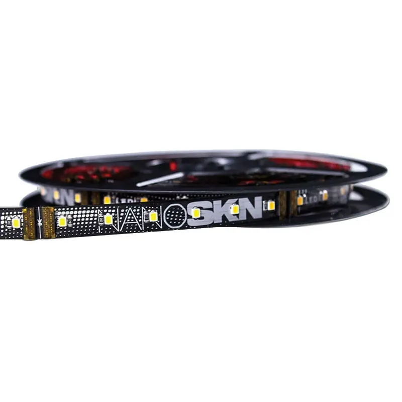 LEDI V4-NS-30-SB-BLK-100 Super Bright LED Tape Light 4.2-Watt/ft 24-Volt DC 100-ft 310-Lumens/ft 94 CRI 3000K Warm White Inspire V4 NanoSKN New Release
