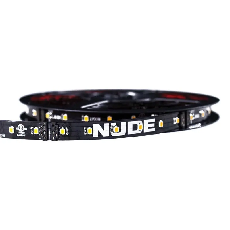 Limited Offer LEDI V4-NU-40-SB-BLK-16 Super Bright LED Tape Light 4.2-Watt/ft 24-Volt DC 16-ft 335-Lumens/ft 94 CRI 4000K Daylight White Inspire Nude V4