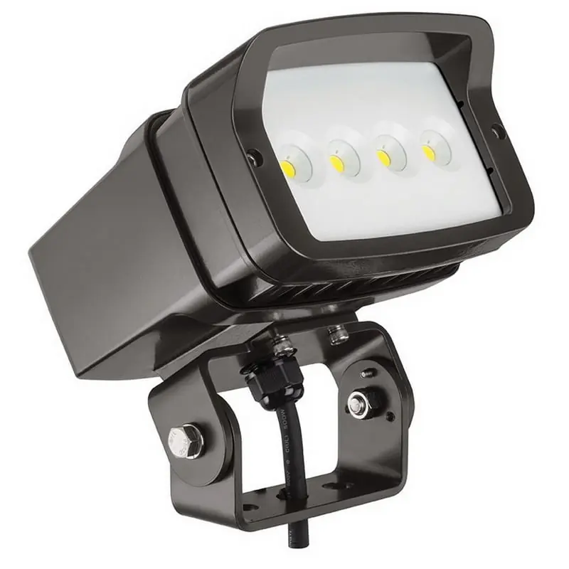Lithonia Lighting OFL1-LED-P2-40K-MVOLT-YK-DDBXD--M4 OFL1 Series Size 1 LED Flood Light 45-Watt 120 - 277-Volt AC 4000K Dark Bronze Low Price