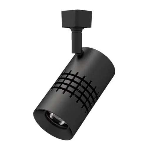 Elco Lighting ET750DB Dimmable Track Fixture 15-Watt 120-Volt Black LED Celtic (S) Worldwide Shipping