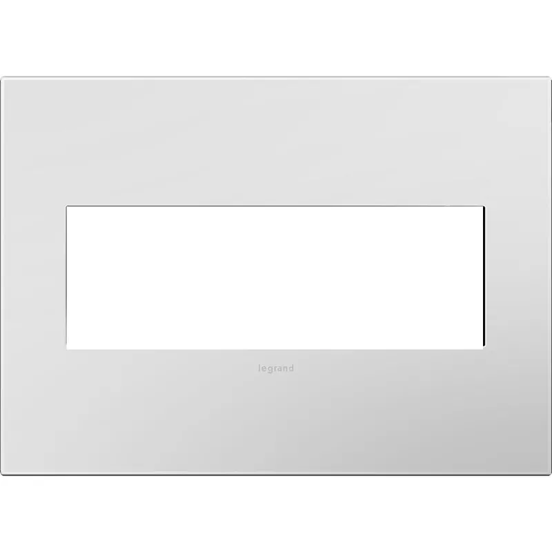 Pass & Seymour AWP3GPW4 3-Gang Wallplate Powder White Adorne Get Yours
