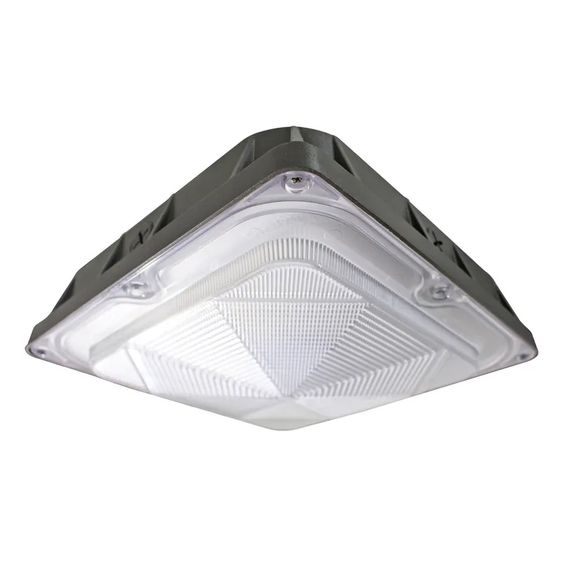 Westgate CDL2-45CW Dimmable LED Low Profile Canopy Light 45-Watt 120 - 277-Volt AC Dark Bronze Powder Coated Certified