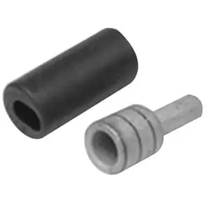 Burndy YEV27P41X82FX Type YE-P-FX Series Compression Adapter Plug 3/0-AWG Stranded Flexible Orange Hyplug Buy Direct