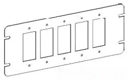 Orbit Industries 4M3-GFI 16 Gauge Sheet Steel 3-Gang Flat Device Cover 8-5/8-Inch x 4-9/16-Inch Free Returns