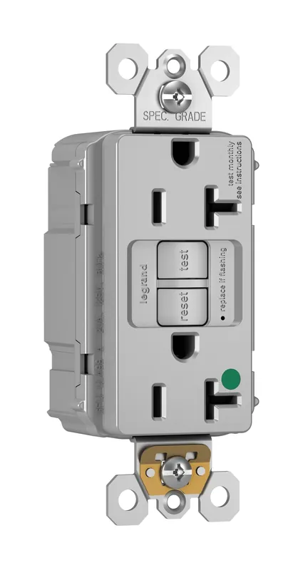 RECEPTACLE P S PT2097 HGGRY 20A GFCI RCPT Holiday Sale