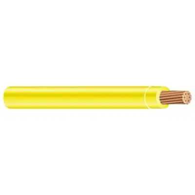 Top Pick THHN-1/0-AL-STR-YEL Stranded Aluminum THHN Cable 1/0-AWG Yellow
