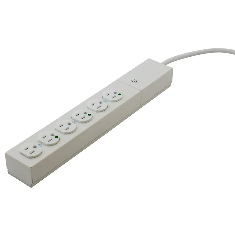 Big Sale Hubbell-Wiring HBL6HG6 1-Phase Type 3 6-Outlet Hospital Grade Surge Protective Device 15-Amp 125-Volt AC SpikeShield