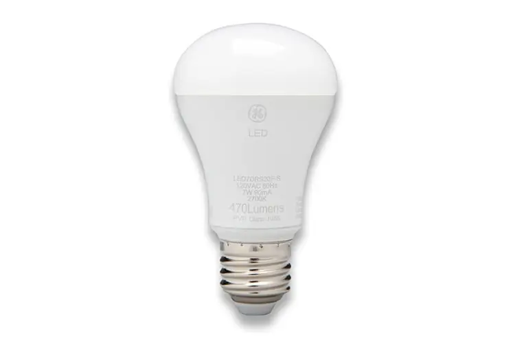 Last Chance GE Lighting 43233 Dimmable R20 LED Lamp 7-Watt E26 Medium Base 470-Lumens 80 CRI 3000K