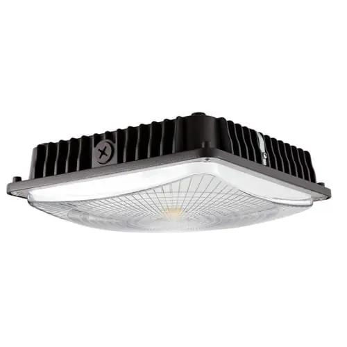 While Supplies Last Morris 71609 LED Ultra Thin Canopy Light 65-Watt 120/208/240/277-Volt AC Bronze Powder Coated