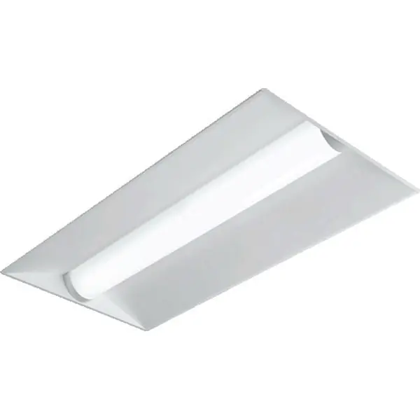 While Supplies Last H.E. Williams Inc LT-24-L43/840-AF-QS-DIM-BD-UNV LED Troffer 120 - 277-Volt 82 CRI 4300-Lumens 4000K LED High Reflective Non-Glare Matte White Poly
