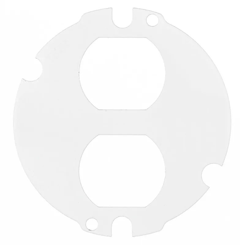 Hubbell-Wiring S1R4SPDUPLEX Recessed Subplate 4-Inch SystemOne Viral
