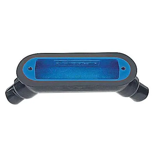 Thomas & Betts BUB8-G Iron Type UB Mogul Double Coated Conduit Body With Cover And Gasket 3-Inch Ocal-Blue® Free Delivery