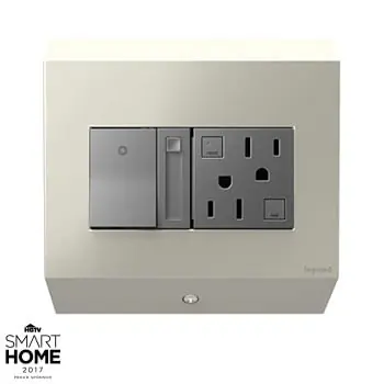 Affordable Legrand APCB6TM2 Titanium Control Box With Paddle Dimmer And GFCI 5-1/4-Inch Adorne