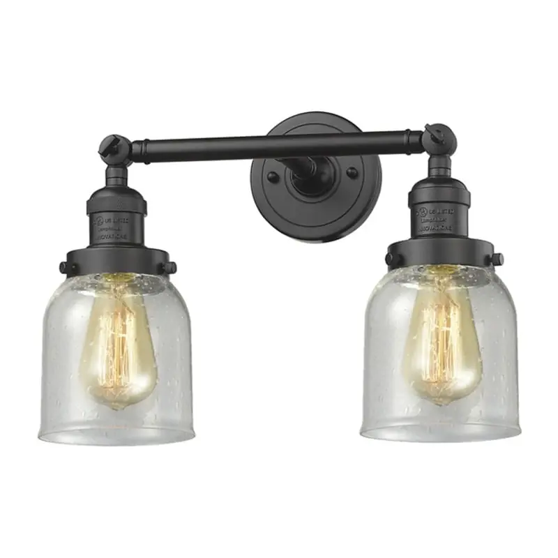 Trusted Brand Innovations Lighting 208-OB-G54 Up/Down Adjustable Wall Sconce 100-Watt Oil Rubbed Bronze Signature