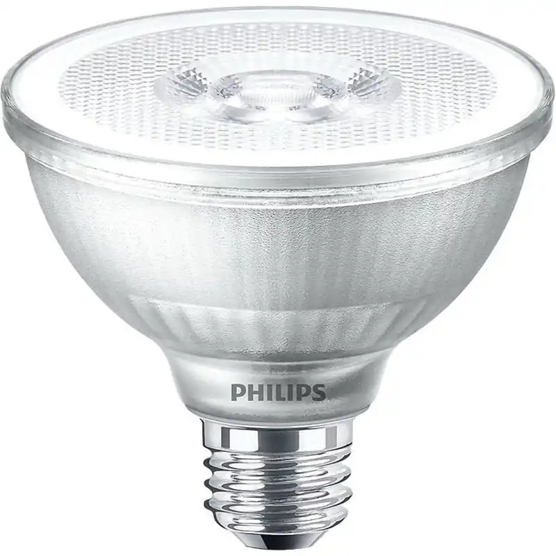 Shop Now Philips Lighting 467910 Dimmable PAR30S LED Lamp E26 Medium Base 850-Lumens Initial 80 CRI 3000K White
