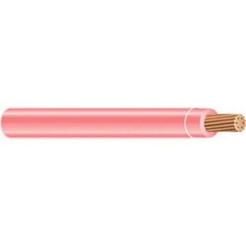 Affordable THHN-2-STR-CU-GREEN-W/-YEL-STRIPE Stranded Copper THHN Cable 2-AWG Green With Yellow Stripe