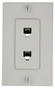 Modern Leviton 6110G-RO6 High Impact Fire-Retardant Plastic Category 6A UTP Connector Orange Extreme QuickPort