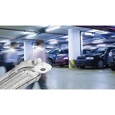 Limited Offer Lithonia Lighting VAP-12000LM-PCL-WD-MVOLT-GZ10-50K-80CRI Rough Service Vandal-Resistant LED Linear Luminaire 107-Watt at 120-Volt 120 - 480-Volt 5