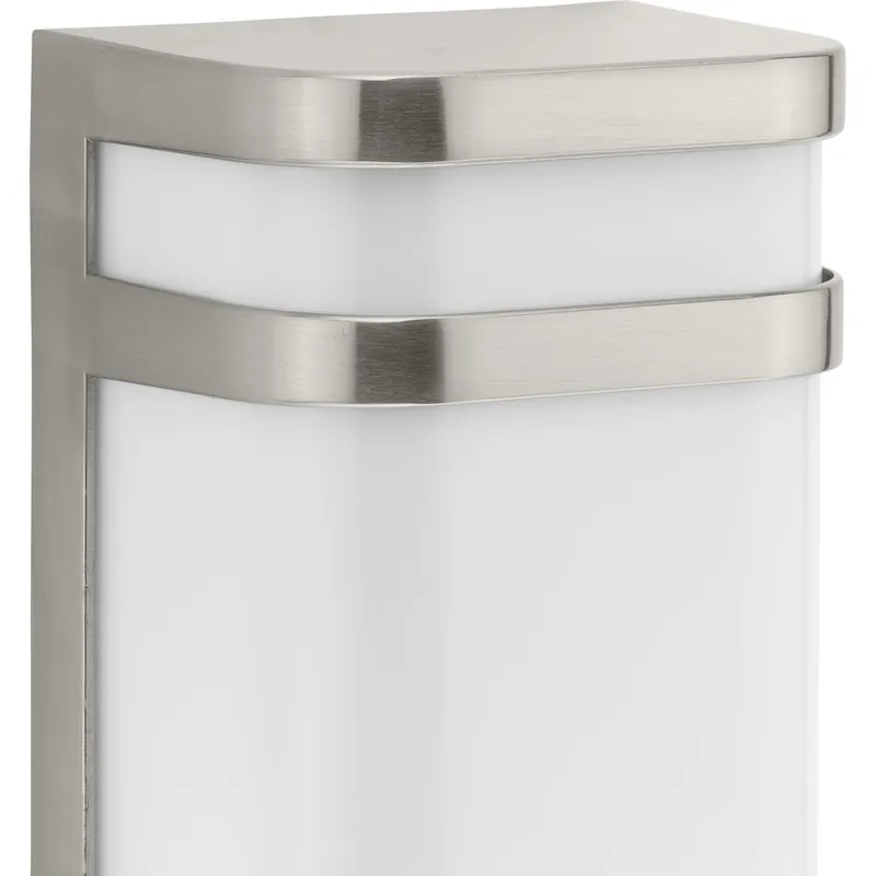 Wholesale Progress Lighting P5806-0930K9 LED Wall Lantern 9-Watt 120-Volt AC Brushed Nickel Plated Valera