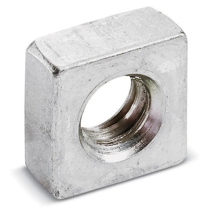 Thomas & Betts AB102-3/8EG Electrogalvanized Steel Flat Unhardened Square Nut 3/8-Inch Superstrut Affordable